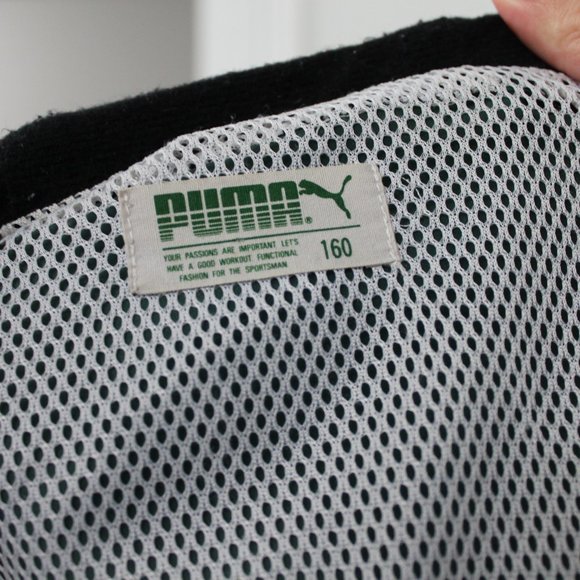 Retro Dark Green Puma Windbreaker - Picture 4 of 7